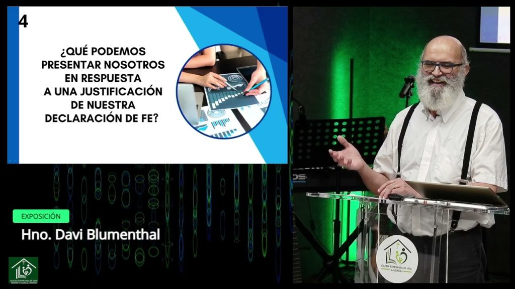 Estudio bíblico Confesión de fe – 5 – La Justificación # Hno. Davi Blumenthal # 22/07/2026
