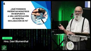 Estudio bíblico Confesión de fe – 5 – La Justificación # Hno. Davi Blumenthal # 22/07/2026
