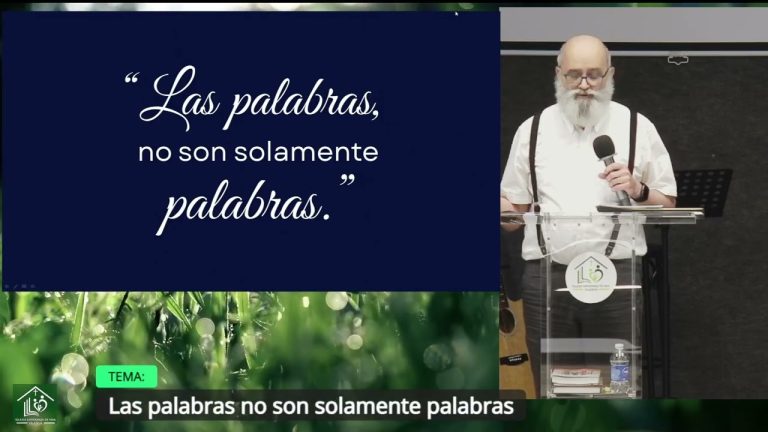 Las palabras no son solamente palabras # Hno. Davi Blumenthal# 27/05/2026