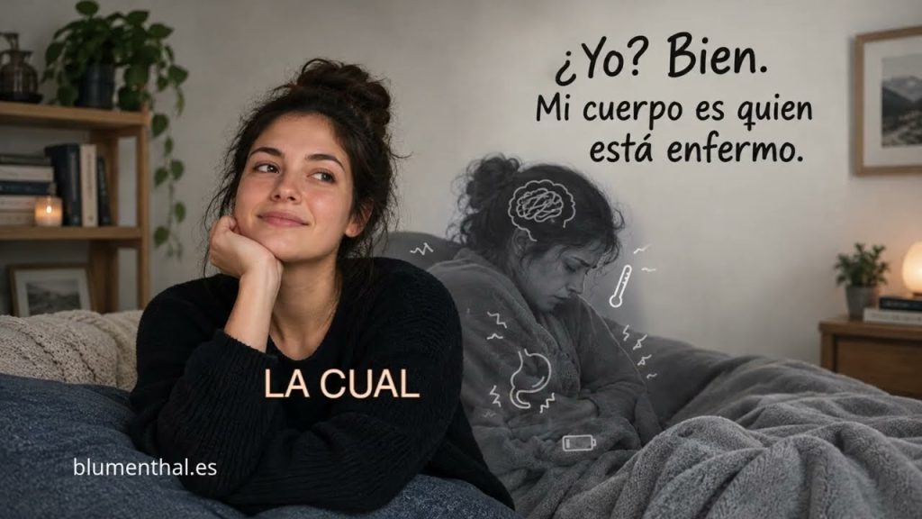 ¿Yo? Bien. Mi cuerpo es quien está enfermo.